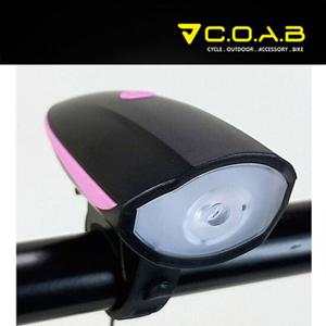 코아브 250LM LED 전조등 전자혼 핑크 N-6775[WCB183E]