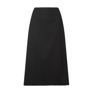 라움 여성  시즌오프LF몰단독SOFIE D HOORE 블랙 단색 울 스커트 CWSK3F135BK