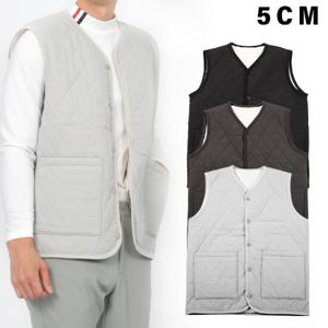 GOLF_다이아 퀄팅 양털 누빔조끼 Model No_OC122