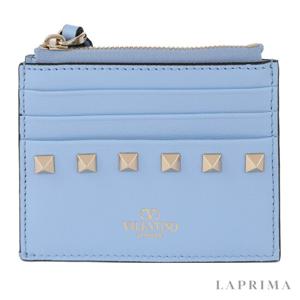 라프리마 발렌티노 락스터드 지퍼 카드지갑 4W2P0T35-BOL-ZQW