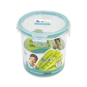 이지필림 트라이탄 밀폐용기 원형 5호 880ml