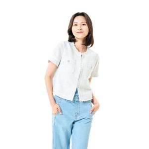 [샤트렌] 썸머 링클 트위드 자켓_HCDMJK111 HCDMJK111