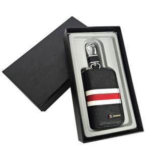 [무케] 레모토_스티치 지갑 키홀더 차량용 가죽 키링 새차