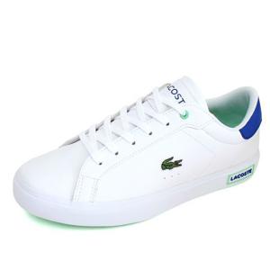 [라코스테 슈즈]라코스테 파워코트 124 1 J 스니커즈 운동화 화이트 747SUJ0011-080
