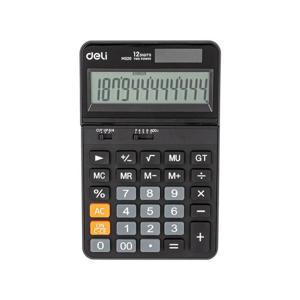 DELI 계산기 EM320 블랙 12자리