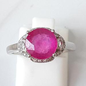 [블루케이] 특급퀄 핑크루비 원석 반지240609-18작품