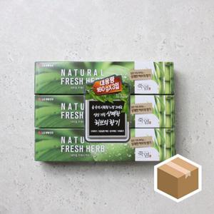 죽염치약 내추럴후레쉬허브  160g 36개