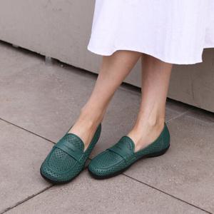 [지쎄공식몰] 천연가죽 여성수제화 벨크 로퍼 GIS-45222