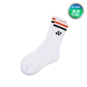 요넥스 테니스 양말 남성용 화이트 245SN001M