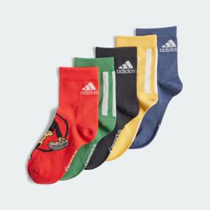 adidas × Disney 미키 마우스 양말 5족 세트 IW1121 아디다스