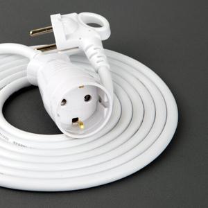 홈365 국산 전기연장선 1구멀티탭 1.5m (원형) / 16A