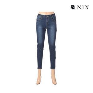 [닉스][닉스]여성 D톤 워싱 부분밴딩 MID 온부 스키니_FNNSDDK52