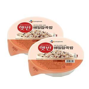 [CJ제일제당] 햇반 매일잡곡밥 210g 24개