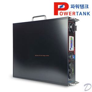 파워탱크 A 배터리 인버터뱅크 12V 220V 190A 알루미늄 케이스PT-OB190SB 낚시 캠핑 대용량밧데리