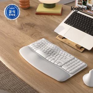 로지텍 코리아 WAVE KEYS FOR MAC 인체공학 무선 블루투스 키보드
