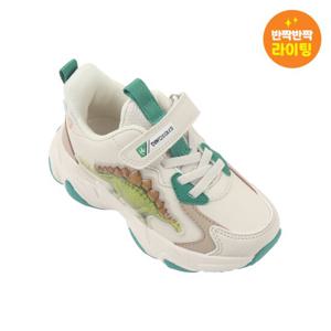 다이노솔즈 스테고 새턴 공룡 LED 운동화 2색상 DNKCE3TSSS11