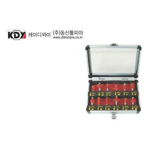 케이디와이 작업공구 트리머비트 세트 KTB-12