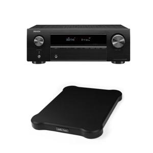 데논 AVR-X250BT 5.1채널 AV 리시버 홈시어터 앰프 + 방진매트