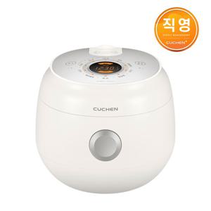 쿠첸 크리미 3인용 미니밥솥 밀크셰이크 화이트 CRM-CD0340MW