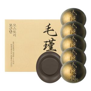 모스토리 모근단 고체 샴푸 한방 두피케어 비누 100g 5개+받침대