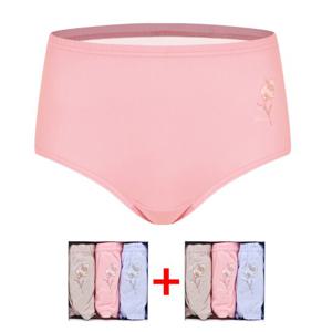 BYC 순면팬티 맥시 삼각 여성 삼각 빅 팬티 3P+3P ISB5924