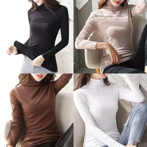 [아이우먼]위쉬몰 DS 베이직기모슬림목폴라티(J889H410) 빅사이즈