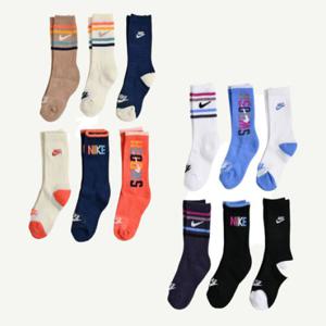 나이키키즈 A244SO448 나이키파우더플레이크루삭스6PK 130-200CM 아이선물 플레이키즈프로8