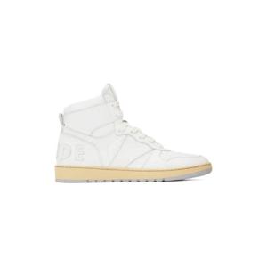 25 SS 루드 남성 화이트 리세스 하이탑 스니커즈 232923M236003