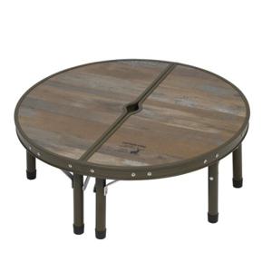 캡틴스태그 UC-0597 야외용 테이블 스탠드 지름 60cm 높이 2단 조절 수납가방 비스트로