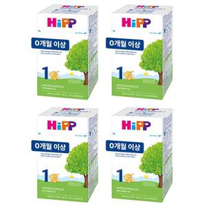 [독일출발]힙분유 비오 1 600g 4 통