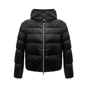 [스크래치] [에르노] 크롭 구스다운 패딩/블랙/PI00124DR 12017Z 9300