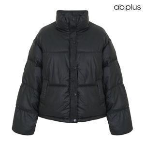 [ab.plus] 하이넥 로우 스트링 포켓 패딩 점퍼 (LSZ1MU37A)