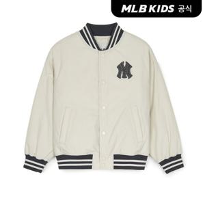 [택가179,000원][MLB키즈]스트릿 바시티 코튼나일론 패딩점퍼 NY (Mg.Cream)7AJPV0351-50CRM