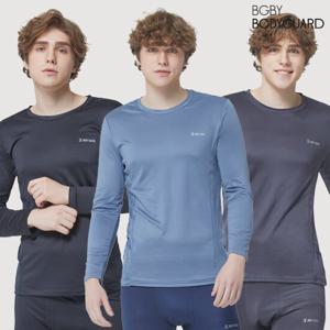[SALE]보디가드 에어로웜 소프트 남성 동내의 3세트