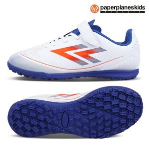 [페이퍼플레인키즈]아동 풋살화 키즈 초등 학생 축구화 유소년 주니어 여아 남아 찍찍이 신발 어린이