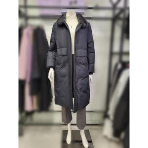 SI 세이브존03 SI 안감레빗 밍크 여성패딩 구스다운 롱코트 AG-HY92630-1