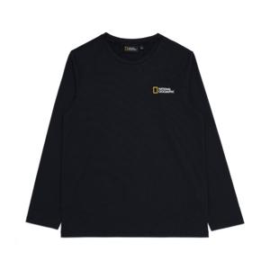 내셔널지오그래픽 키즈 K222UTS350 베이스 레이어 긴팔티 CARBONBLACK