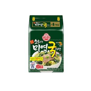 오뚜기 쇠고기 미역국라면115g 16봉
