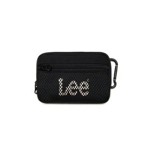 LEE 트위치 로고 메쉬 카드 파우치 블랙 B1 LE2501TC11 BK ID