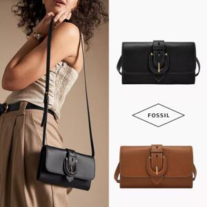 파슬 Fossil ZB11001 여자 가방 Harwell 가죽 크로스백