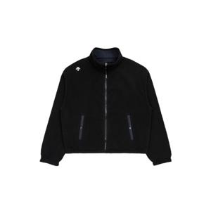 데상트 여성 플리스 리버서블 자켓 SP122UKT11BLK