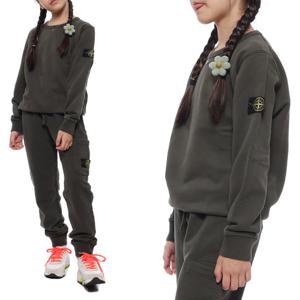 [스톤아일랜드] 22FW 와펜 패치 맨투맨 (771661340 V0058 22F)