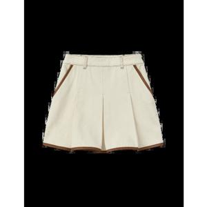 [널디] 우먼스 데님 플리츠 스커트 PNES25SK05 W S DENIM PLEATS SKIRT