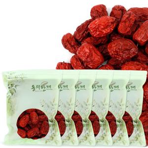 동의한재 상초 밀양 대추 말린 건대추 500g x 6개