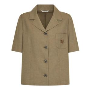 [케네스레이디] 이삭크 로고 자수 포인트 셔츠 (EWSTOE4804)