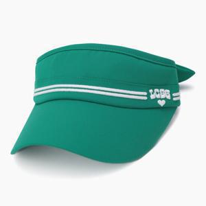 [30%OFF] 르꼬끄골프 여성 더블라인 에센셜 선바이저 (GQ222LSV41)