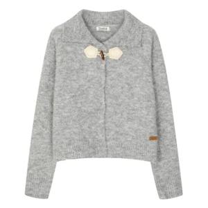 [르샵]l1f42kcd020뽀글이 울블 렌드 토글 카라긴팔가디건