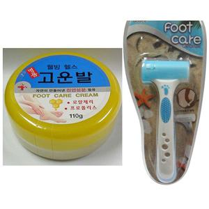 (한셀)발관리 2종 / 도루코 풋케어 + 명품 고운발 풋크림