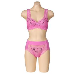 쿠모프리24 3NO 여자속옷 브라팬티 1세트 핑크