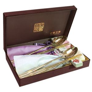 [박씨상방] 고급 거북 건강 금수저(주머니+받침+비단)